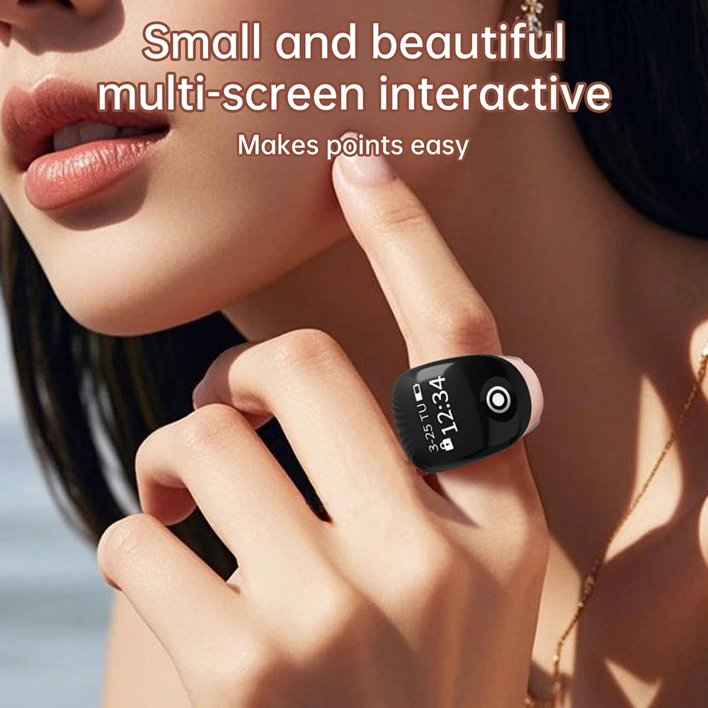 S8 Pro Smart Ring – Bluetooth Teller met OLED Display