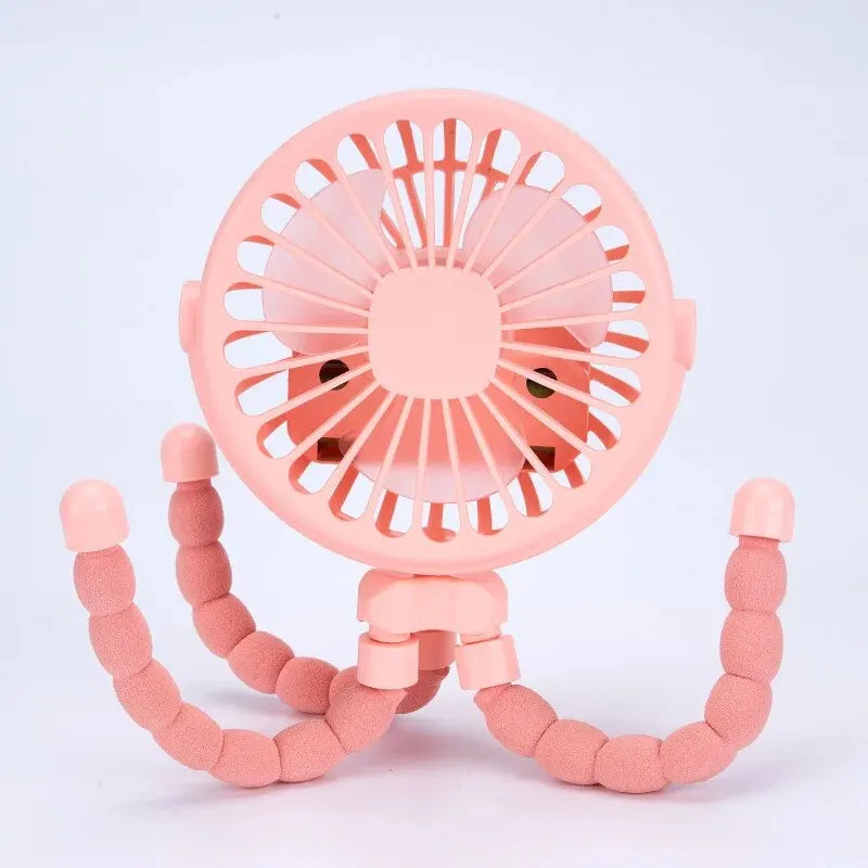 Draagbare USB Mini Ventilator – Octopus