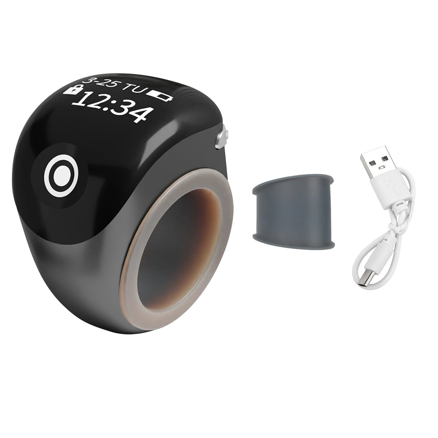 S8 Pro Smart Ring – Bluetooth Teller met OLED Display