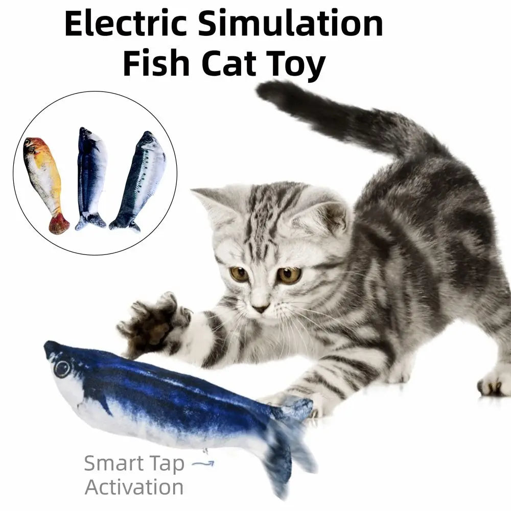 Interactief Elektrisch Visspeelgoed voor Katten