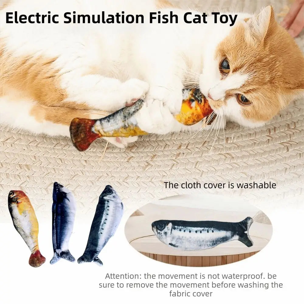 Interactief Elektrisch Visspeelgoed voor Katten