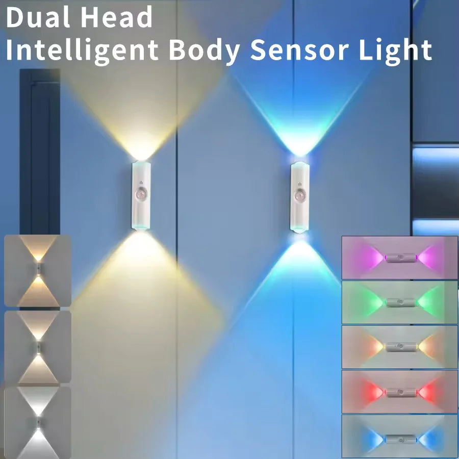Oplaadbare LED Wandlamp met Bewegingssensor