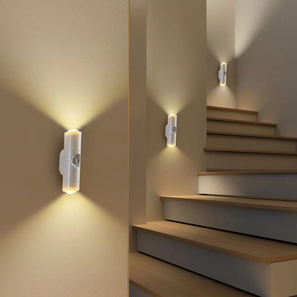 Oplaadbare LED Wandlamp met Bewegingssensor